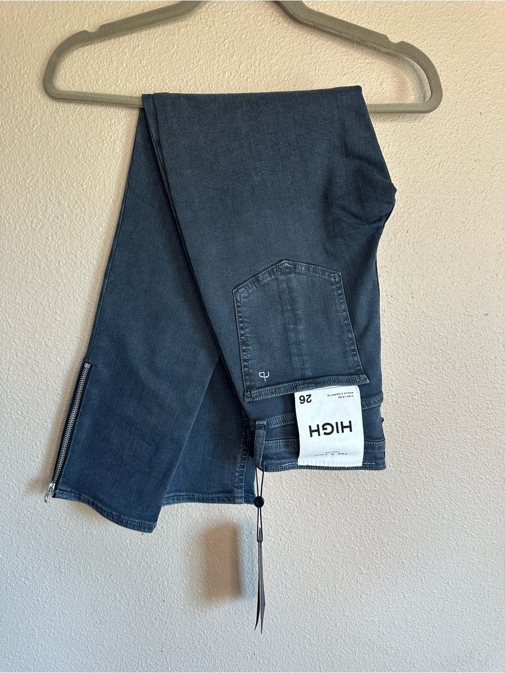 rag & bone 26 Minna Nina high rise ankle jeans